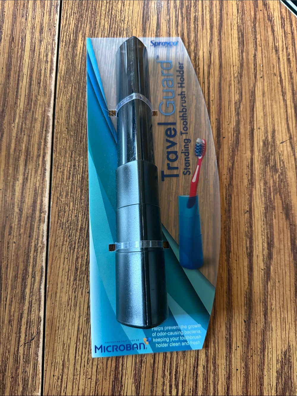 Travel Guard Standing Toothbrush Holder - Black